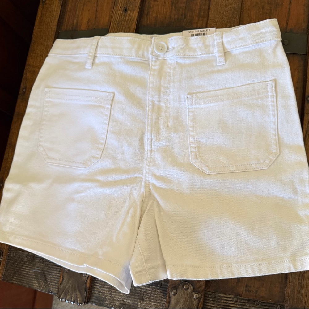 NWT - Epic Threads White Denim Girls Shorts